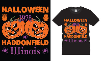 Halloween T-Shirt Design vector Graphic template.Halloween t-shirt illustration. Horns head devil t shirt design.Beautiful and eye catching vector. Halloween party costume with print-ready File.