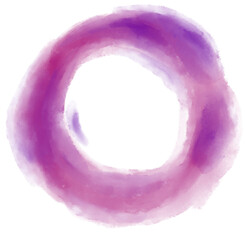 Watercolor wet painting colour blending elements dots  stroke circle sphere background illustration - 636322148