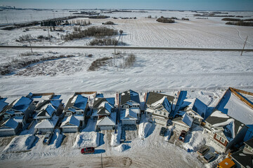Kensington neighbourhood Aerial in Saskatoon