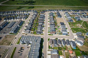Kensington neighbourhood Aerial in Saskatoon