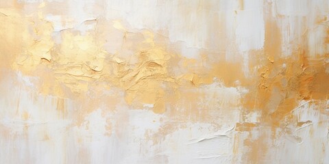 gold white art painting texture