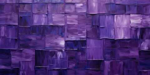 Closeup of abstract rough dark purple art painting texture