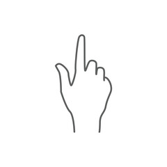 finger logo icon