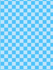 水色の市松模様（チェック柄）背景1_3:4