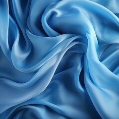 Blue silk background image