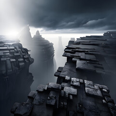3d render of an background