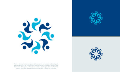 Human Resources Consulting Company, Global Community Logo.	