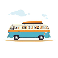 Car van Holiday (AI Generated) 