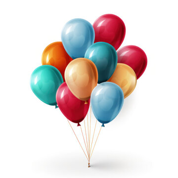 recommend clip art: Celebration with balloons (AI Generated) 