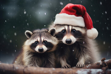 Funny Christmas animals