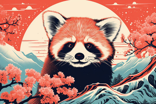 red panda