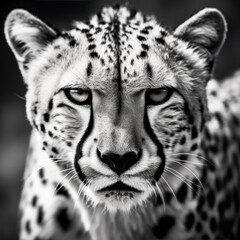Beautiful leopard (AI Generated) 