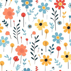 Happy positive background clipart (AI Generated)