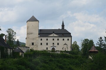 Fototapeta na wymiar Burg Kranichberg, Österreich, 18.07.2023