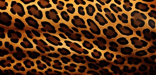 leopard fur texture, Generative AI