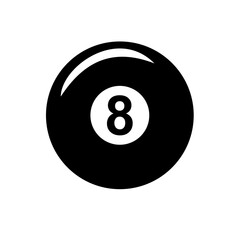 8 Ball Pool Billiard Ball SVG