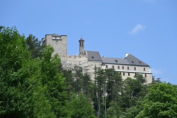 Fototapeta na wymiar Burg Stixenstein, Österreich, 18.07.2023