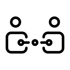 Dont gather line icon best for web design