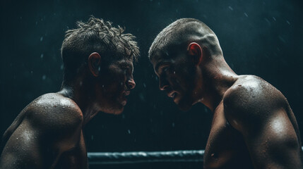 Punches in the Arena: Boxers Duel for Glory, generative ai