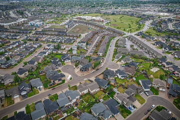Whispers of Willowgrove: Aerial Splendor, Saskatoon, Saskatchewan