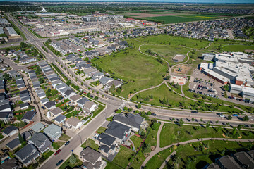 Whispers of Willowgrove: Aerial Splendor, Saskatoon, Saskatchewan