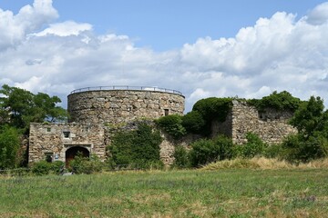 Schlossruine Schrattenthal, Österreich, 20.07.2023