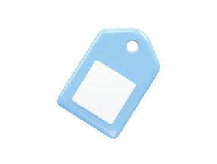 Tag icon sale vector element transparent render