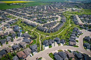Whispers of Willowgrove: Aerial Splendor, Saskatoon, Saskatchewan