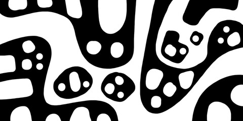 black and white concept, abstract background