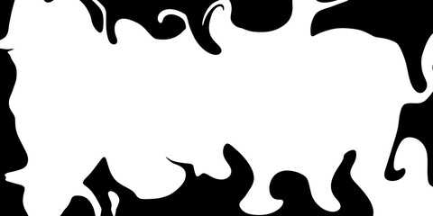 black and white concept, abstract background