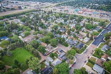 Obraz premium Greystone Heights neighborhood of Saskatoon