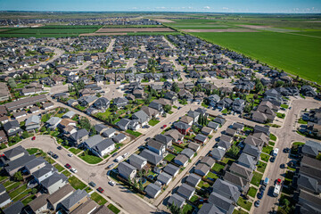 Whispers of Willowgrove: Aerial Splendor, Saskatoon, Saskatchewan