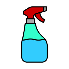 Spray Bottle Icon Design