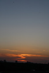 Naklejka premium cloud break