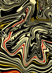 Liquid Fluid abstract background illustration