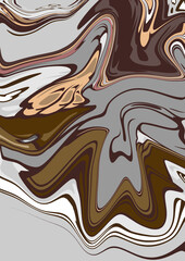 Liquid Fluid abstract background illustration