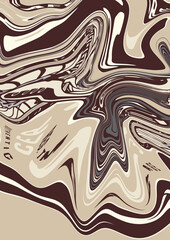Liquid Fluid abstract background illustration