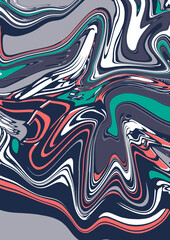 Liquid Fluid abstract background illustration