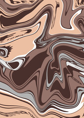 Liquid Fluid abstract background illustration