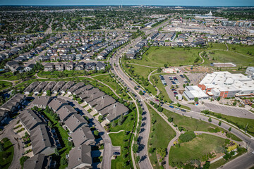 Whispers of Willowgrove: Aerial Splendor, Saskatoon, Saskatchewan