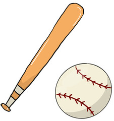 baseball and bat