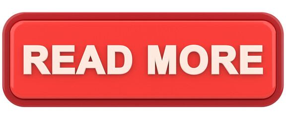 Read more button. 3D illustration.