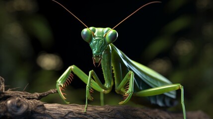 praying mantis.Generative AI