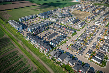 Sweeping Aerial View of Evergreen, Saskatoon, Saskatchewan