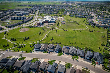 Whispers of Willowgrove: Aerial Splendor, Saskatoon, Saskatchewan