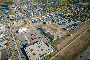 Kensington neighbourhood Aerial in Saskatoon