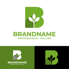 Letter B Nature Logo, suitable for any business related to Nature with B initial. © Prayoga
