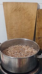buckwheat in a jar