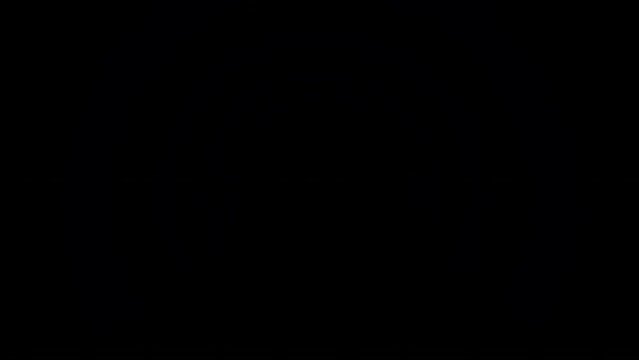 Circle Stage Led Tunnel Visual 4K Loop - 04