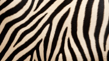 Naklejka na ściany i meble Trendy zebra skin pattern background . Animal fur, texture background for Fabric design, wrapping paper, textile and wallpaper, extra wide